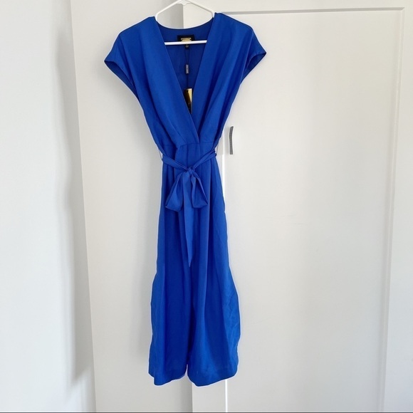 Alexia Admor Dress Iris Cobalt Blue Midi Dress NWT 2 - Picture 3 of 6